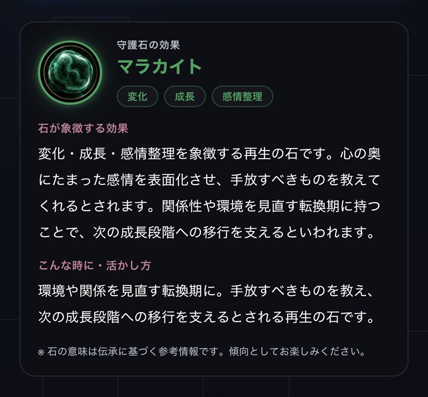 守護石・パワーストーン